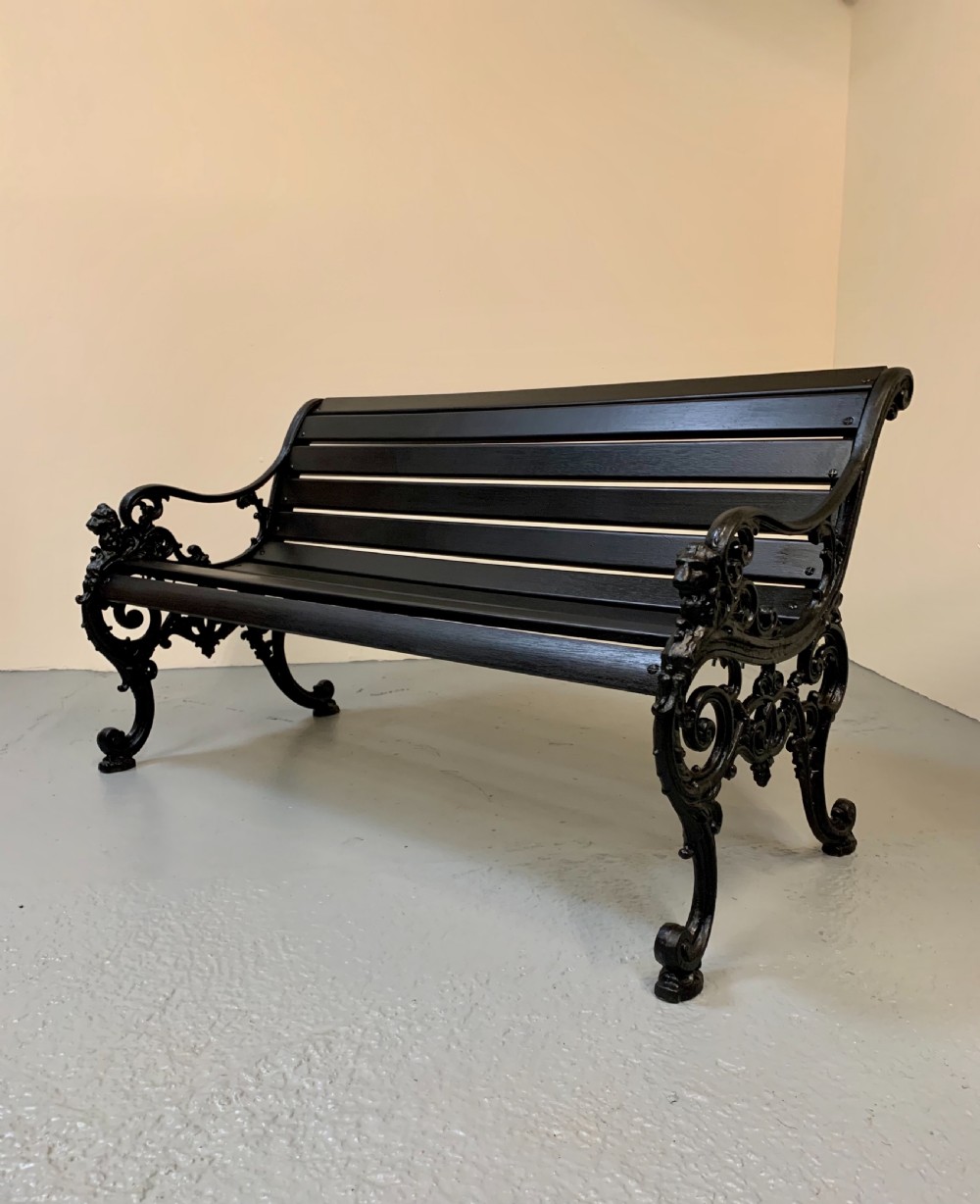 Rare Andrew McLaren garden bench View IX