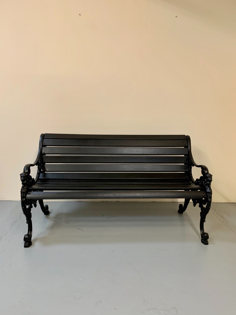 Rare Andrew McLaren garden bench View XII