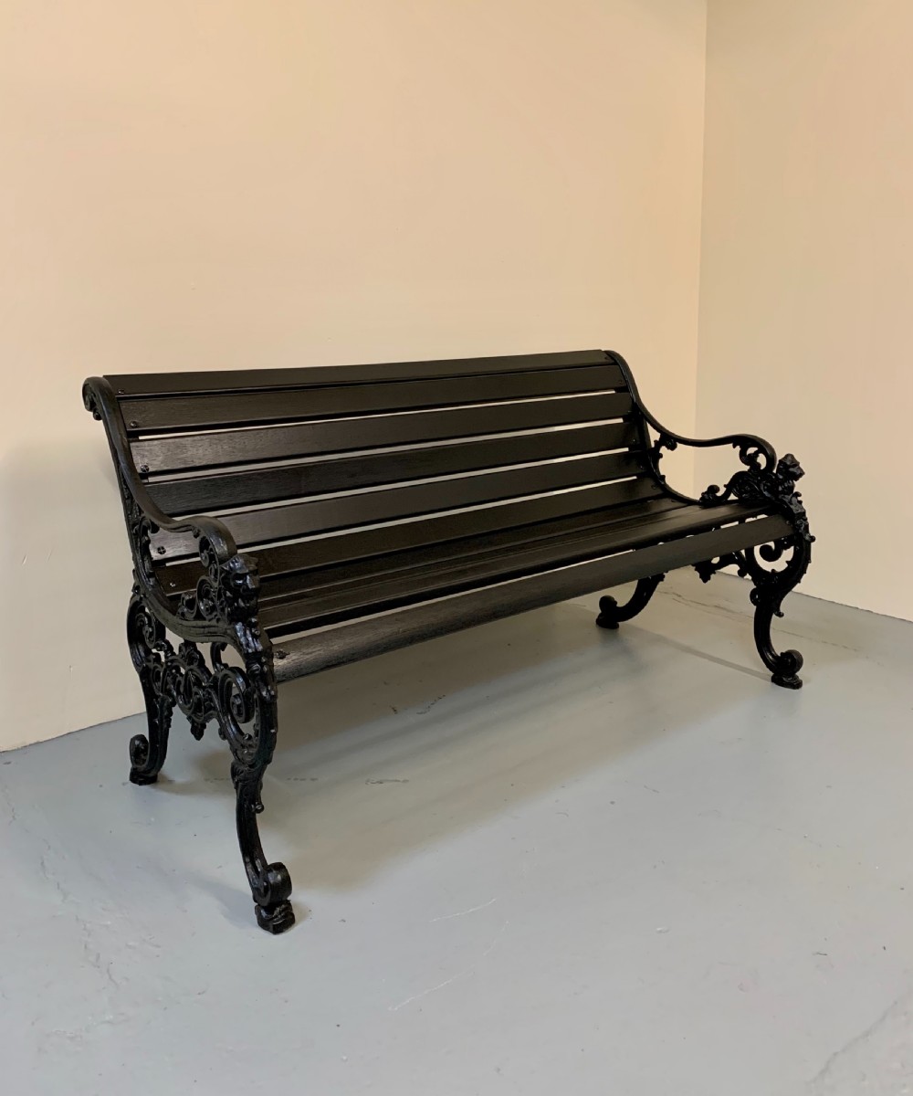 Rare Andrew McLaren garden bench View XIII