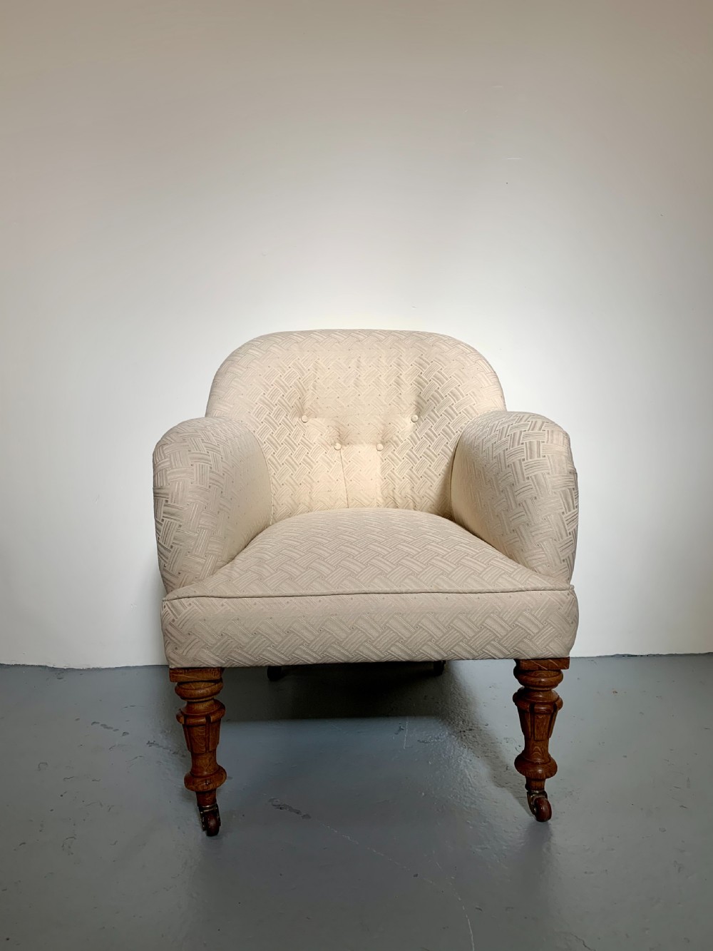 Pair oak tub chairs View VI