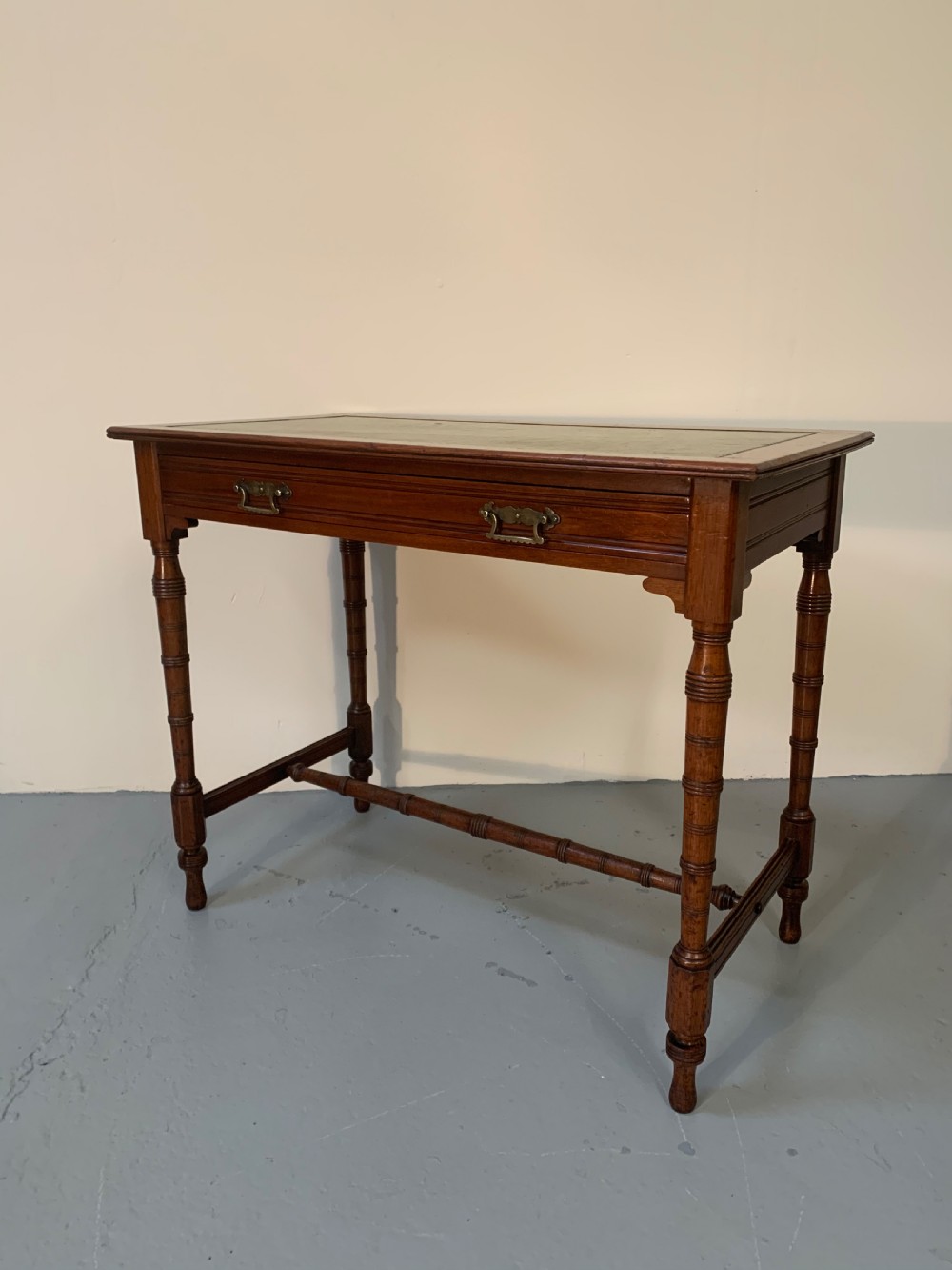 Walnut writing table View II