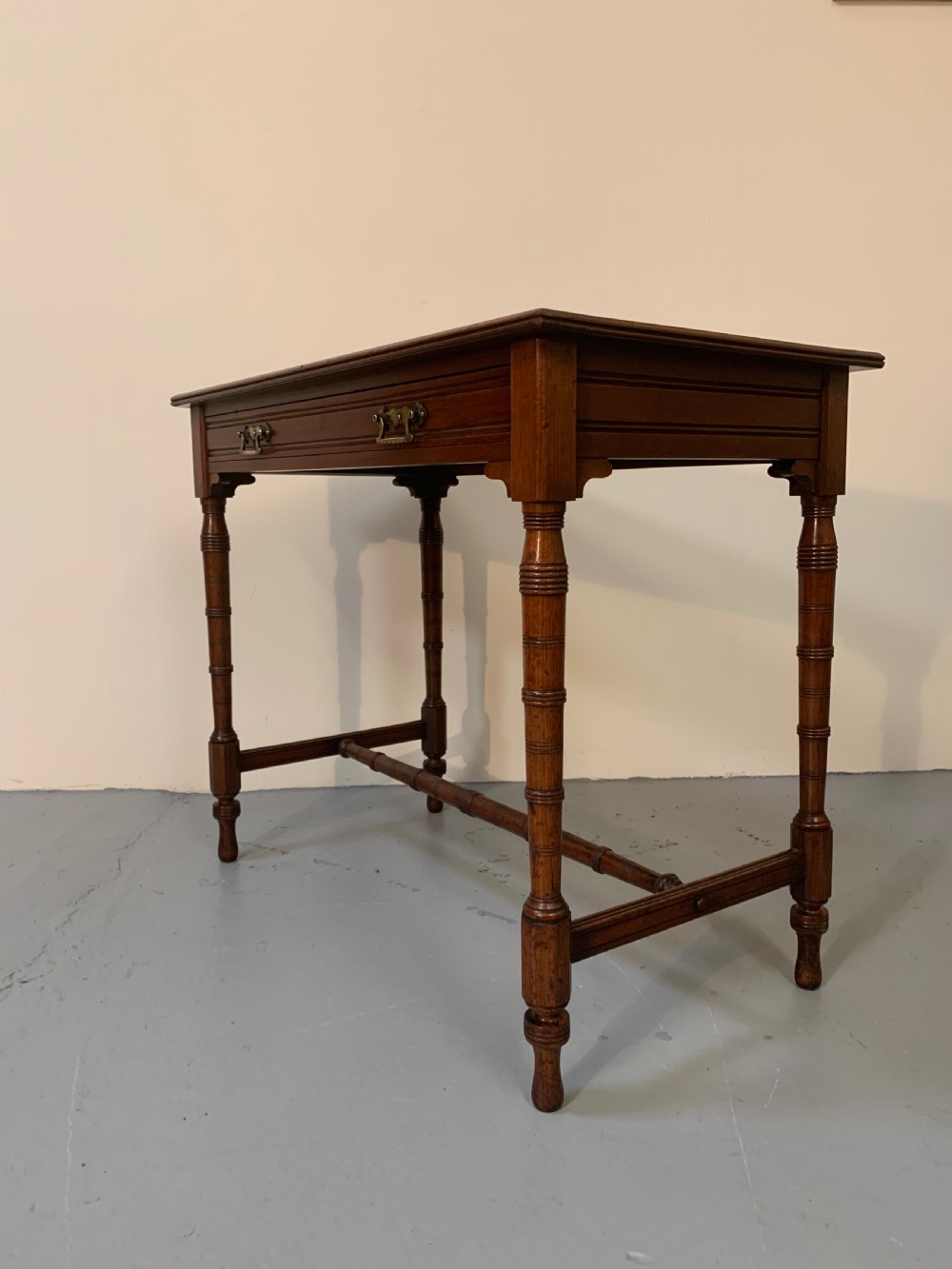 Walnut writing table View IV