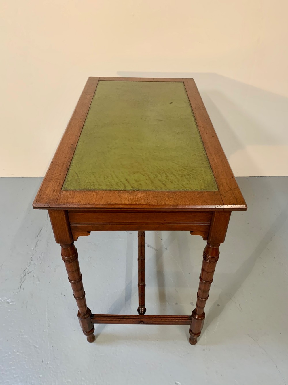 Walnut writing table View V