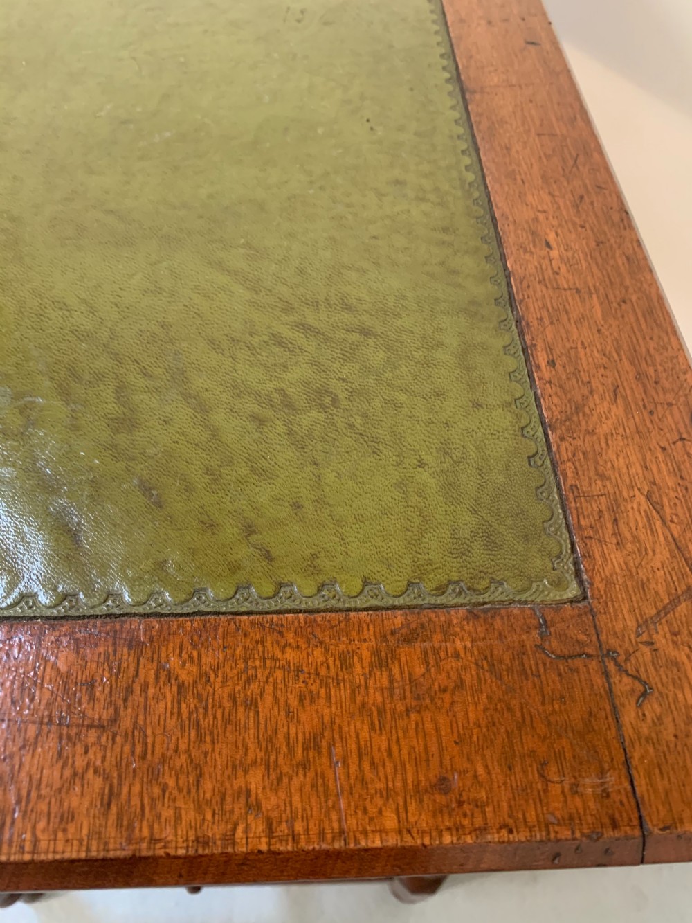 Walnut writing table View VII