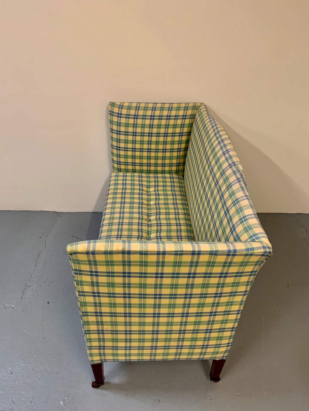 Smart Edwardian sofa View VI