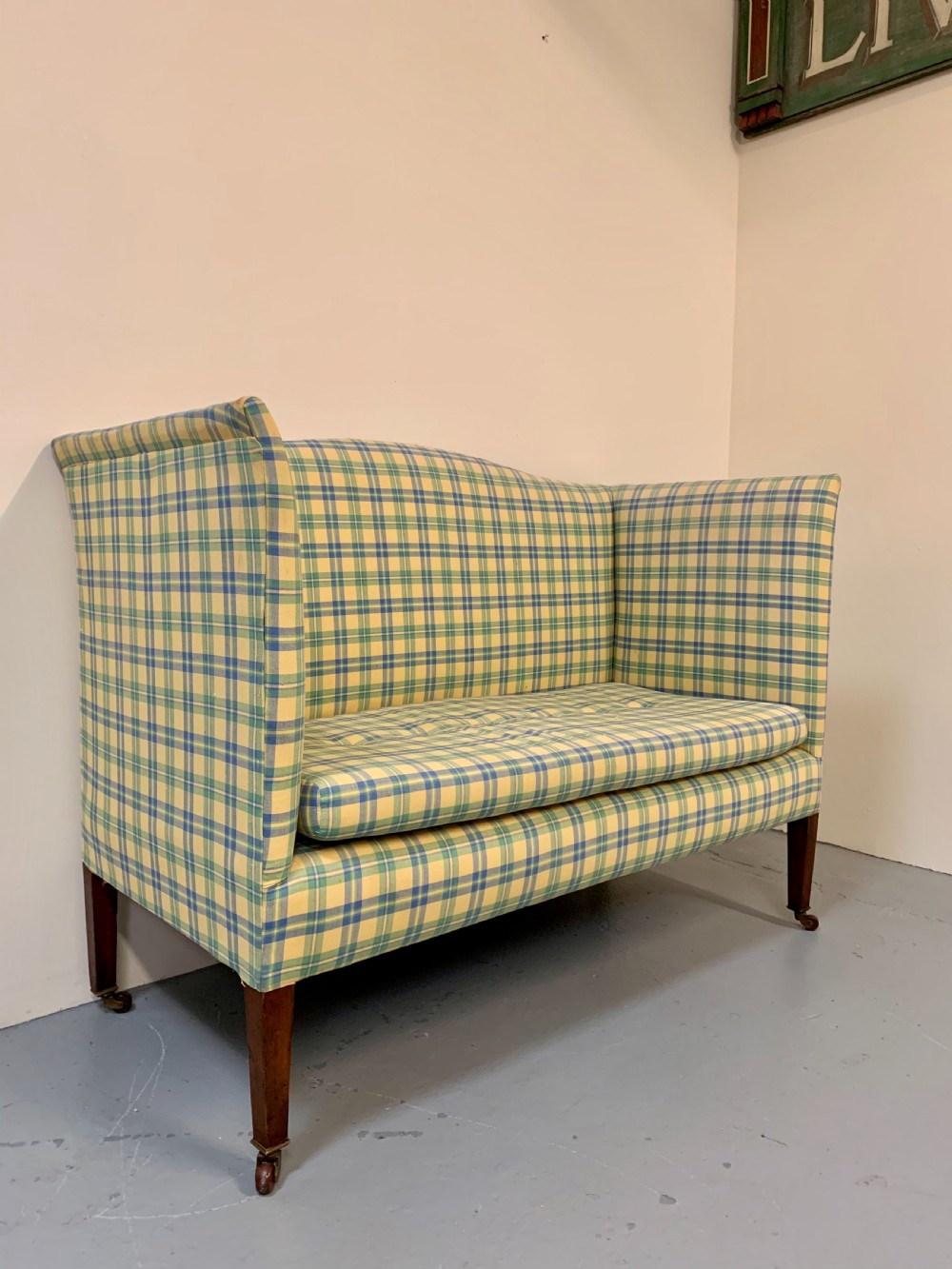 Smart Edwardian sofa View XI