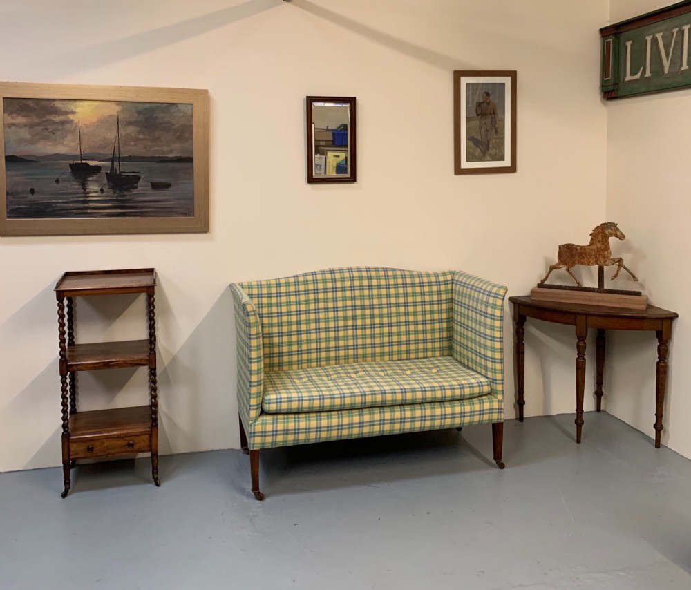 Smart Edwardian sofa View XIII
