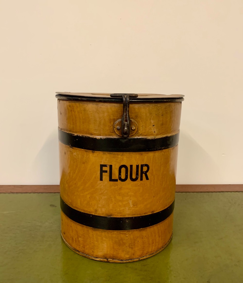 Tole flour bin