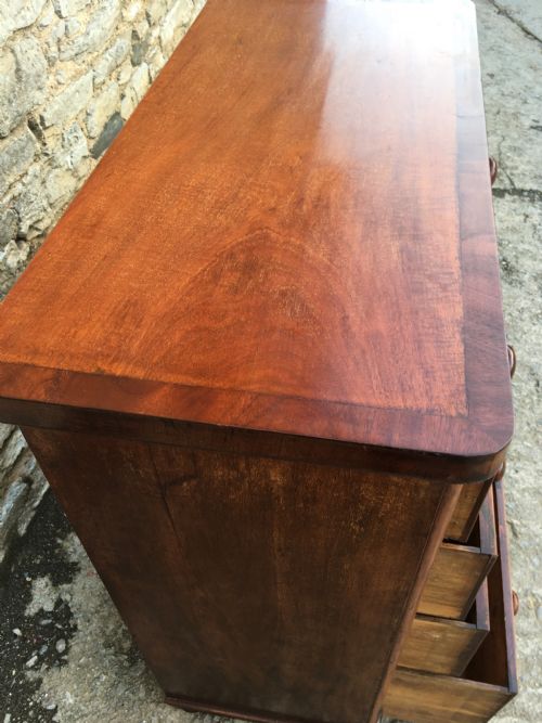 fig 1. Victorian Mahogany Chest of Drawers
