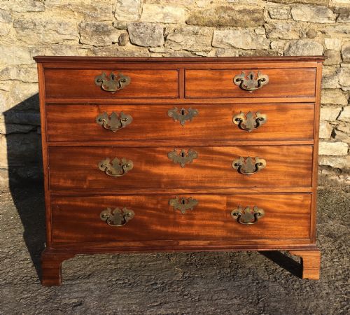 Antique Georgian Mahogany Chest of Drawers