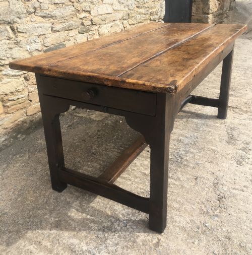 fig 1. Antique 18th Century Welsh Farmhouse Dining Table