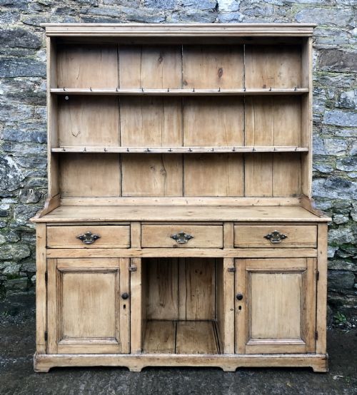 Antique Pine Dog Kennel Dresser