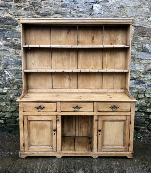 fig 1. Antique Pine Dog Kennel Dresser