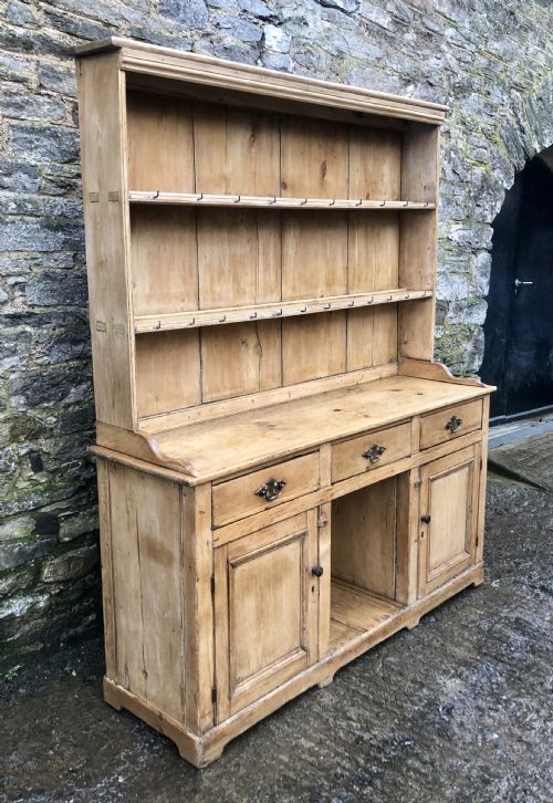 fig 2. Antique Pine Dog Kennel Dresser