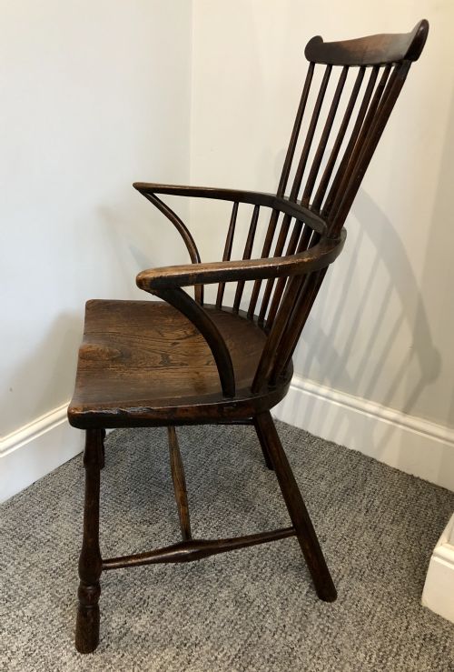 fig 2. 18th Century Windsor Comb Back Chair