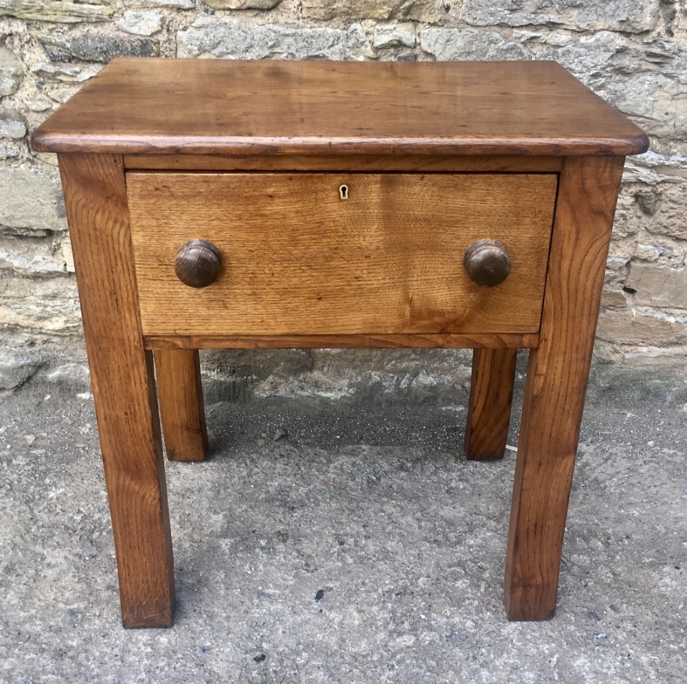 Antique Oak Book Press Table