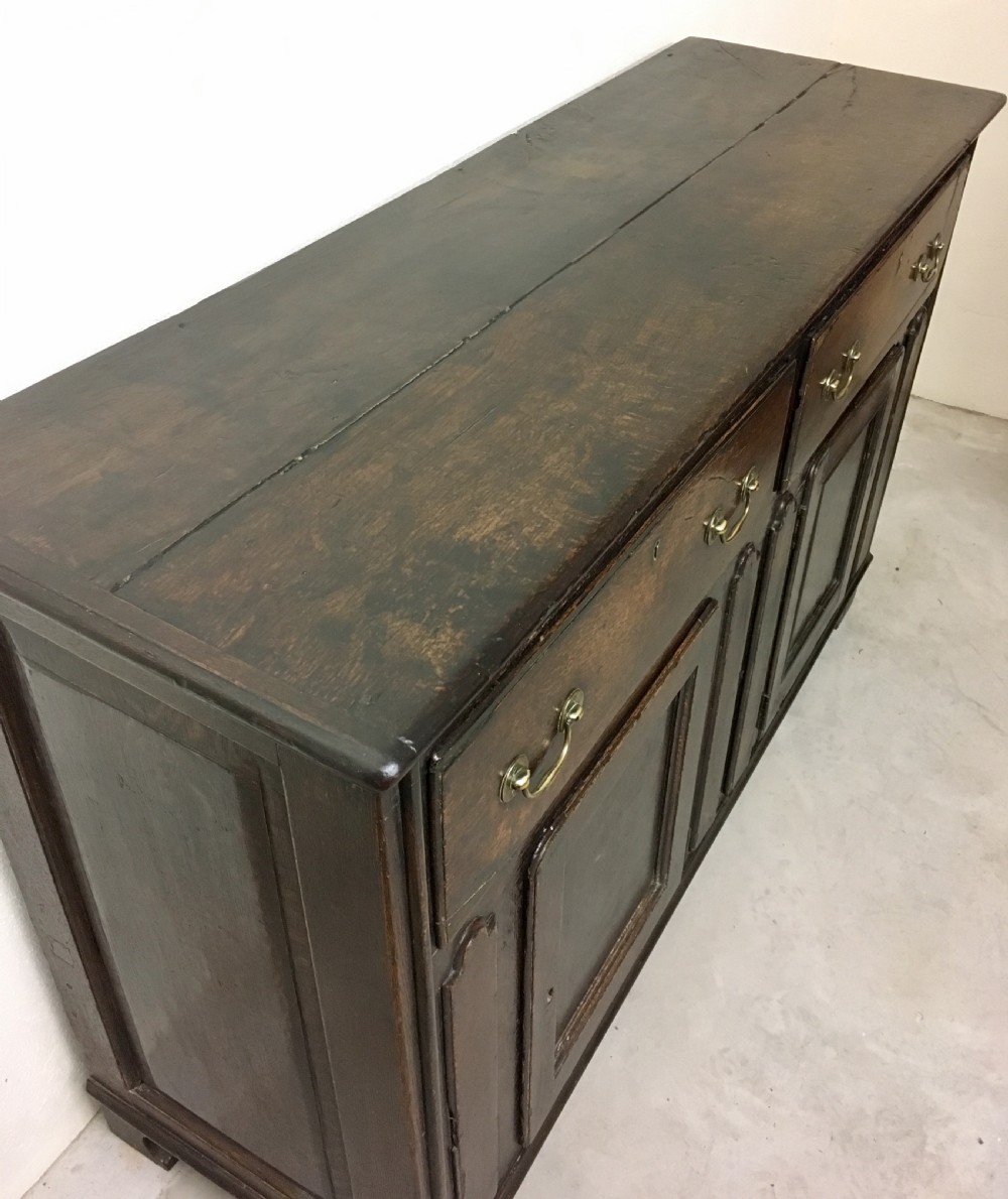 Antique 18th Century Oak Dresser Base View VI