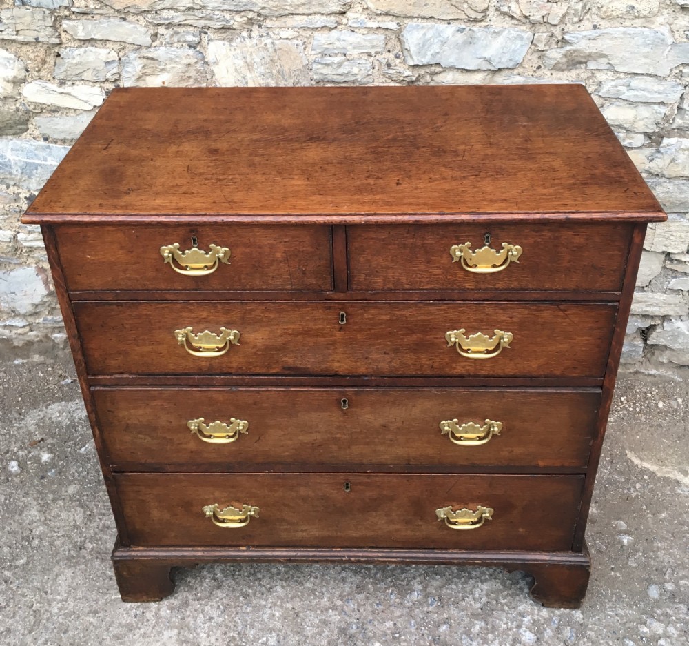 Antique 19th Century Oak Chest of Drawers View II