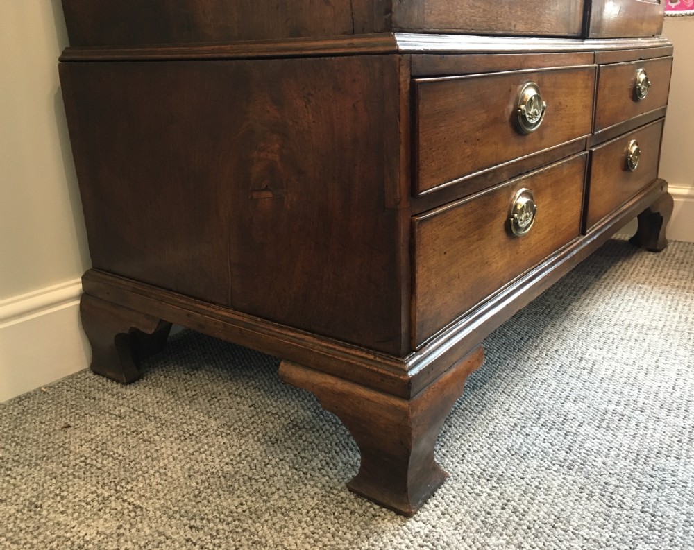 Georgian Mahogany Linen Press Cupboard View X
