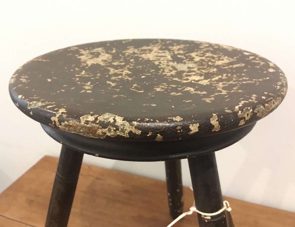 Antique Three Legged Milking Stool View III