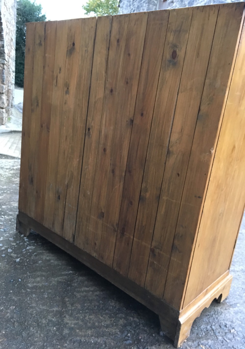Antique Victorian Pine Linen Cupboard  View XI