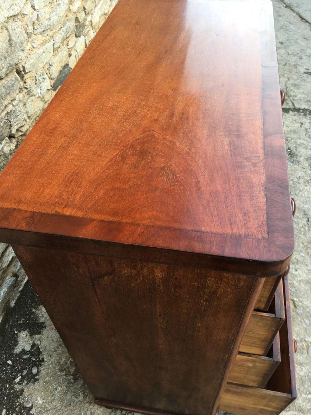 Victorian Mahogany Chest of Drawers View II