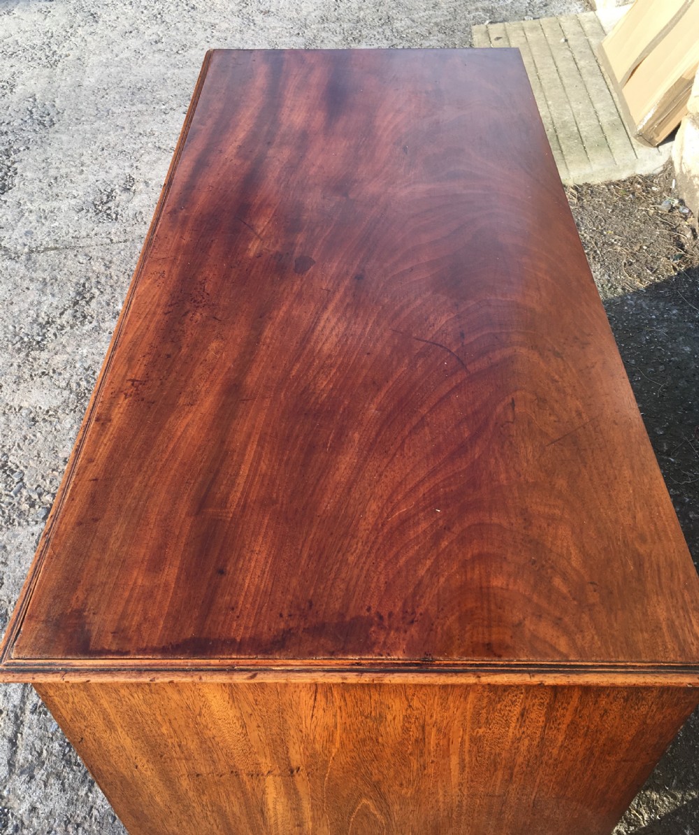Antique Georgian Mahogany Chest of Drawers View XII