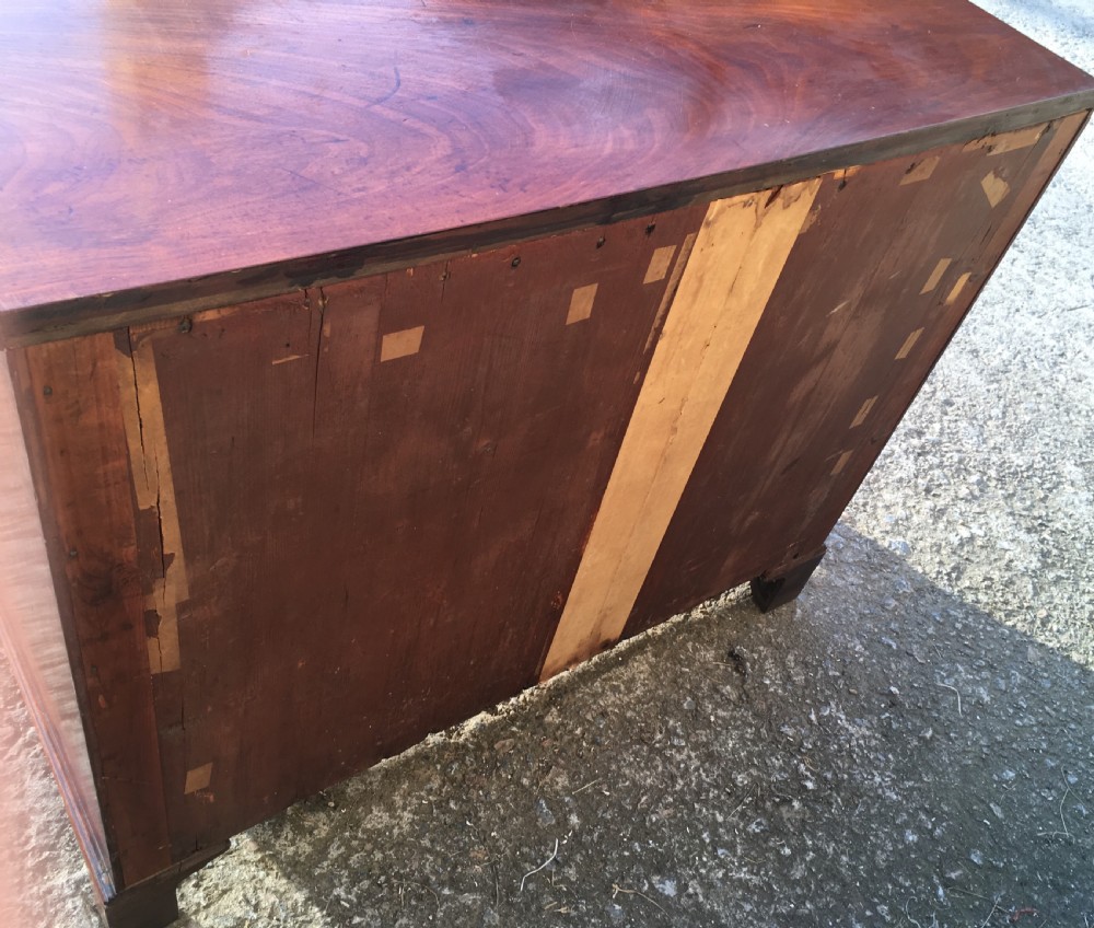 Antique Georgian Mahogany Chest of Drawers View XIII