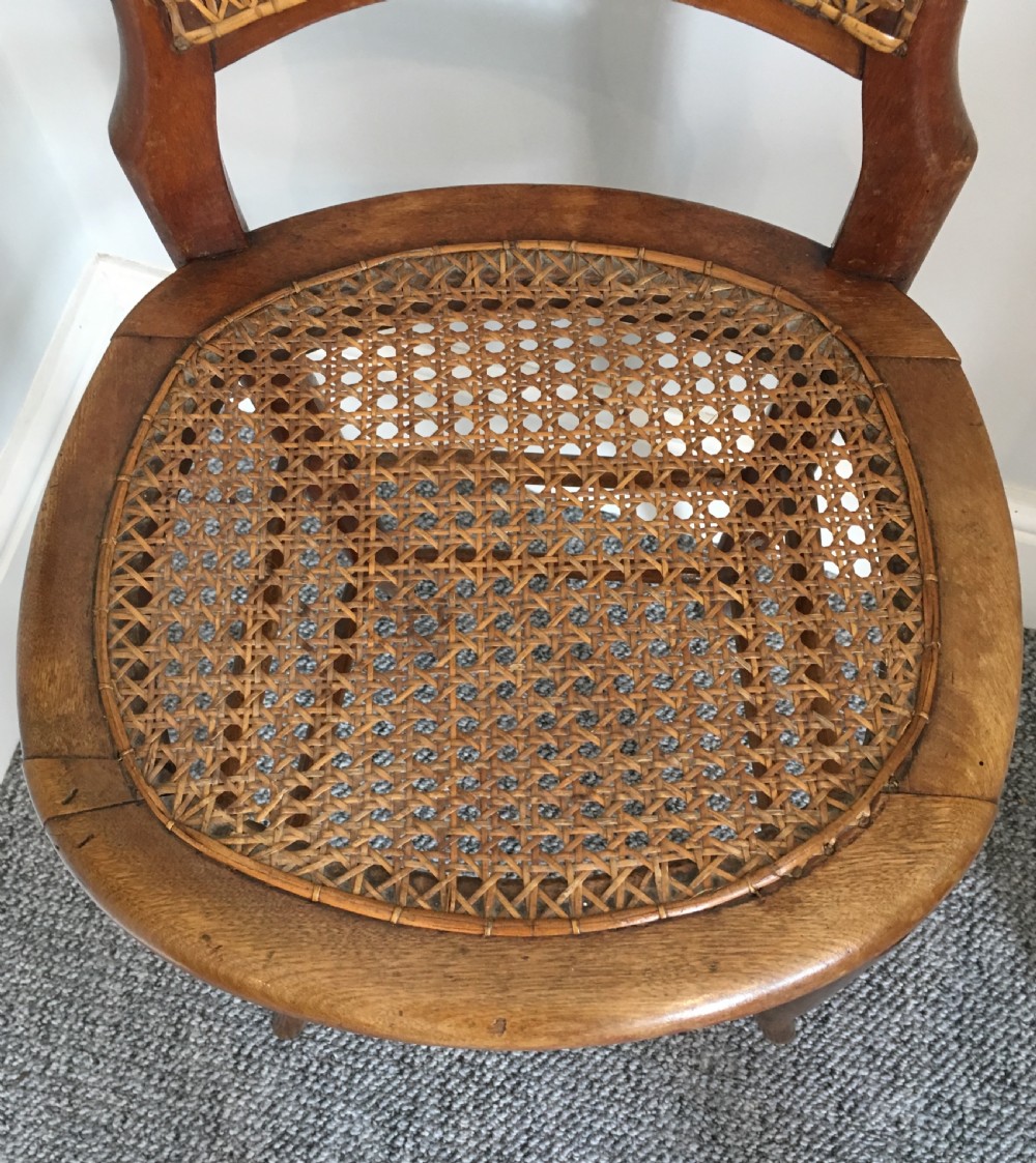 Antique Victorian Childs Correctional High Chair View VIII