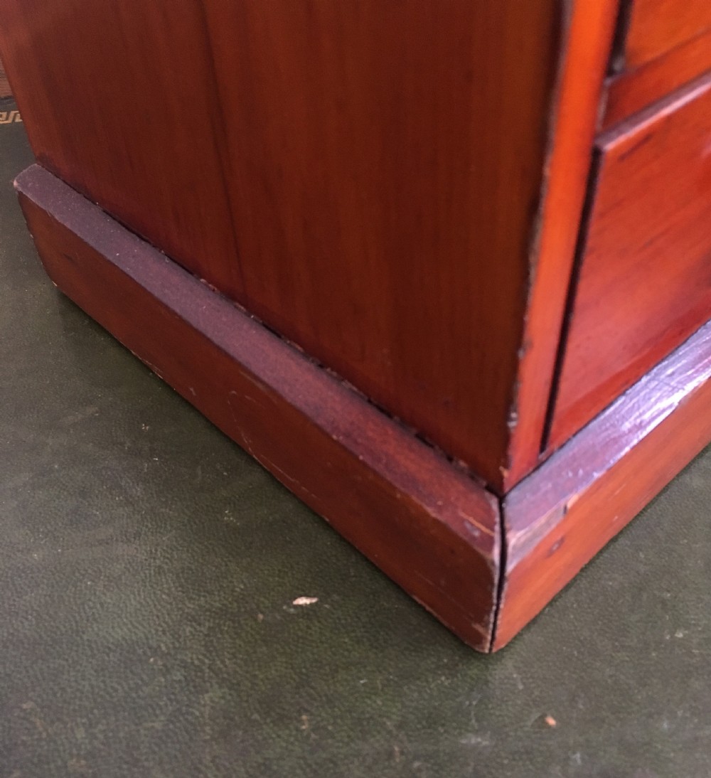 Antique Pine Tabletop Birds Egg Collectors Specimen Chest View XII