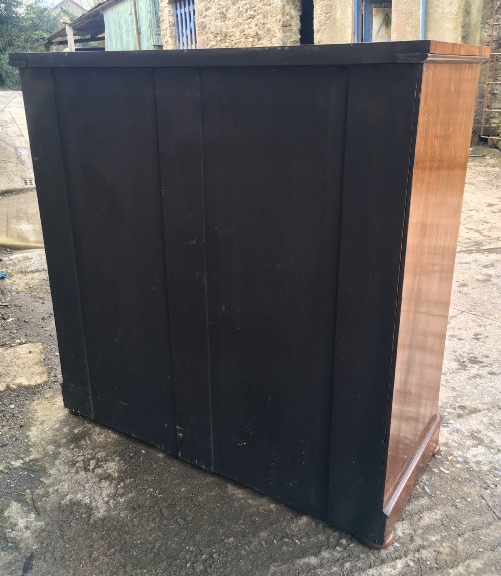 Large Antique Victorian Rosewood Chest of Drawers View XVI