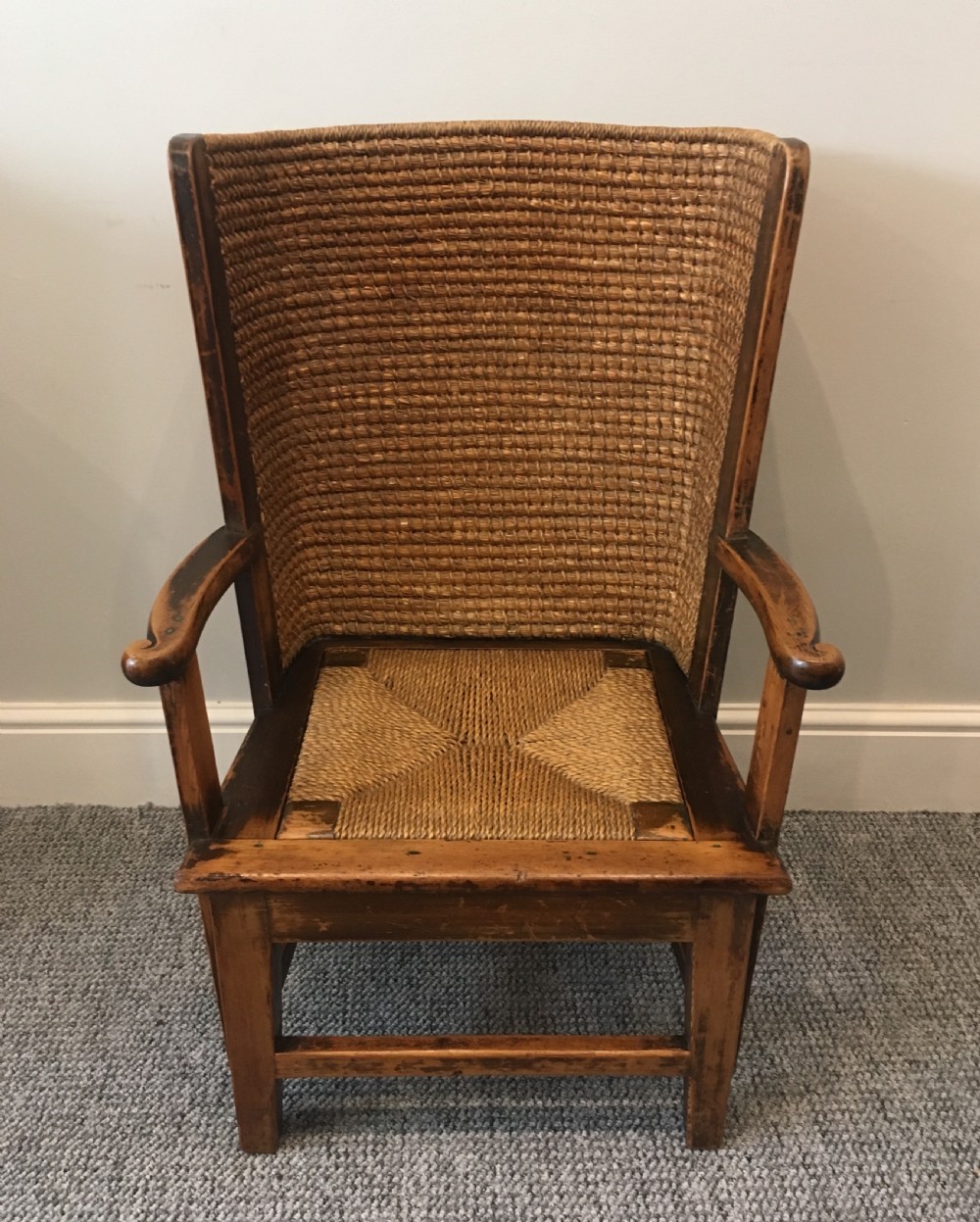 Small Antique Child's Orkney Chair 