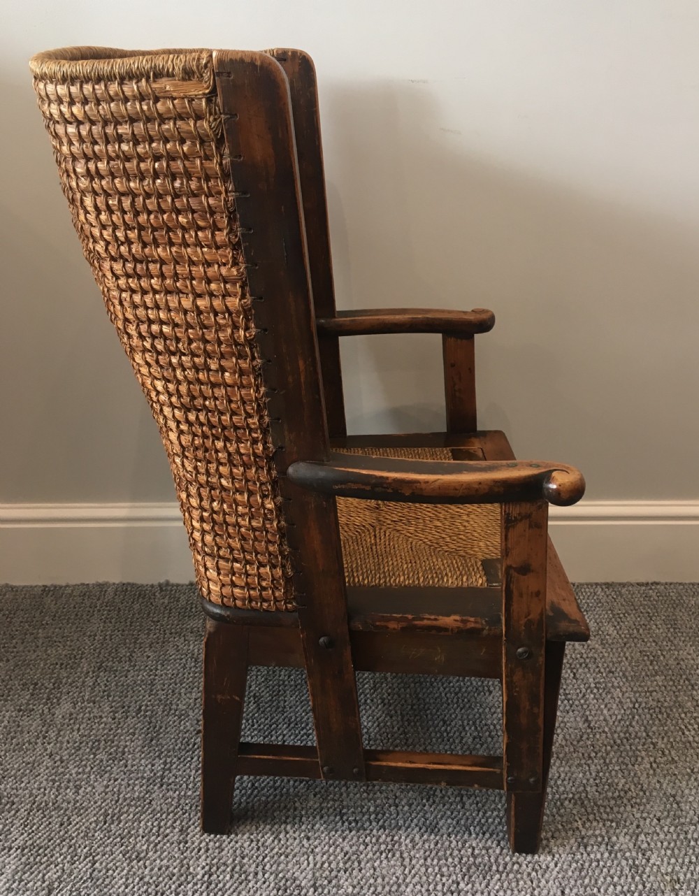 Small Antique Child's Orkney Chair  View VI
