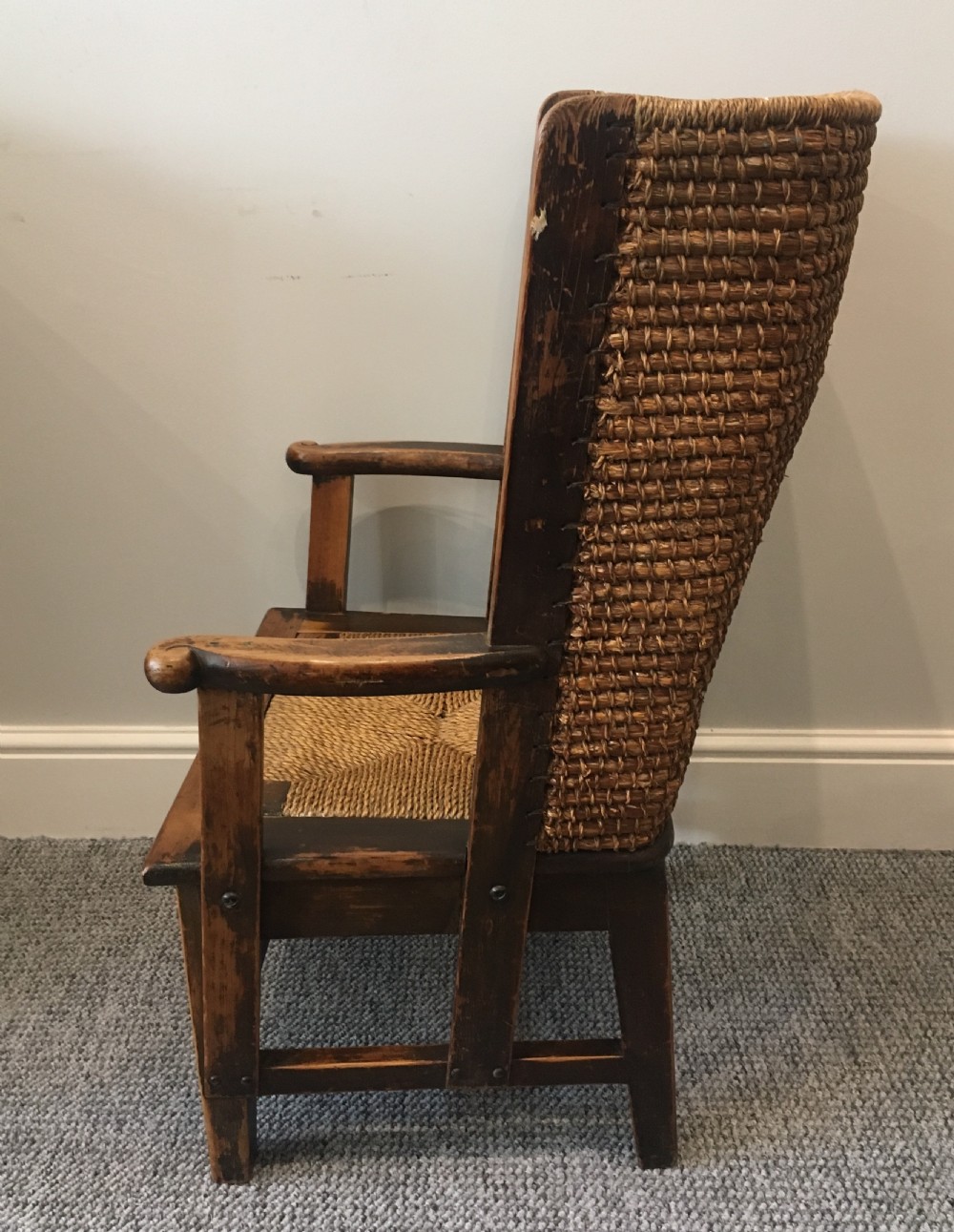 Small Antique Child's Orkney Chair  View IX
