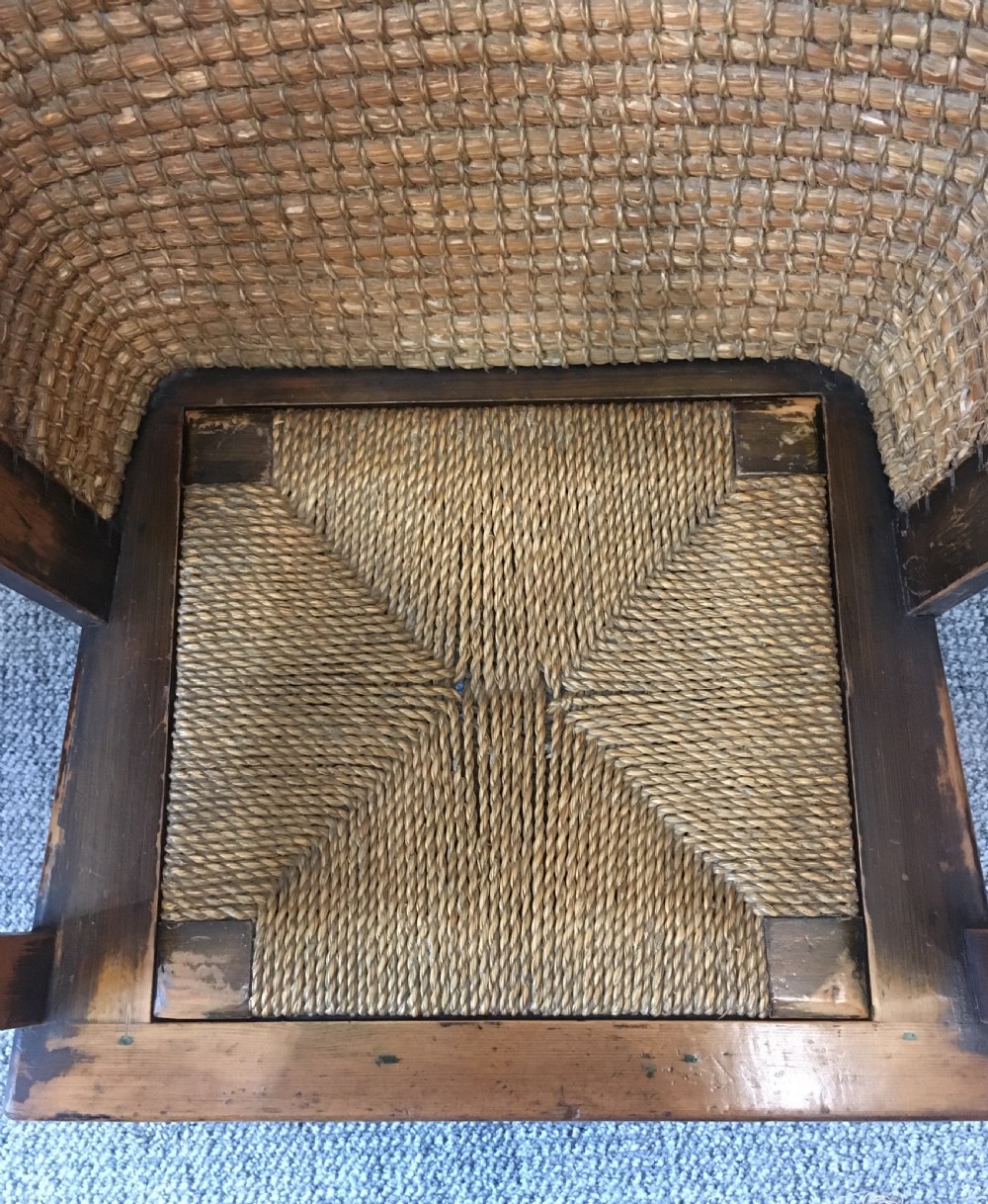 Small Antique Child's Orkney Chair  View XII