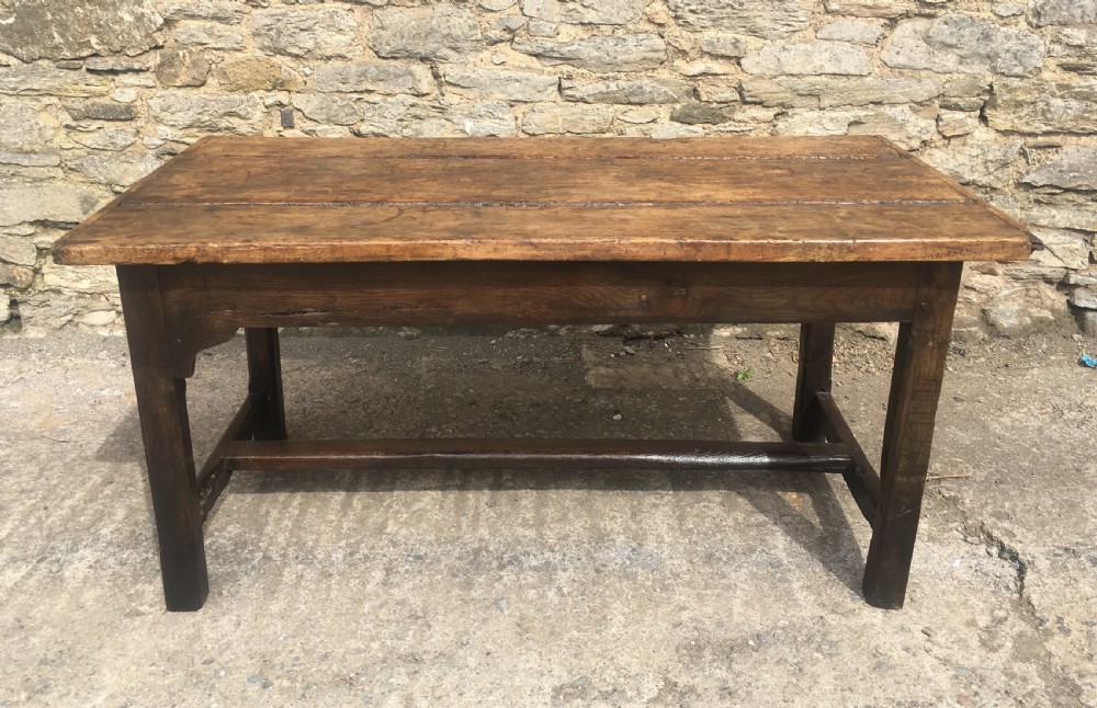 Antique 18th Century Welsh Farmhouse Dining Table 