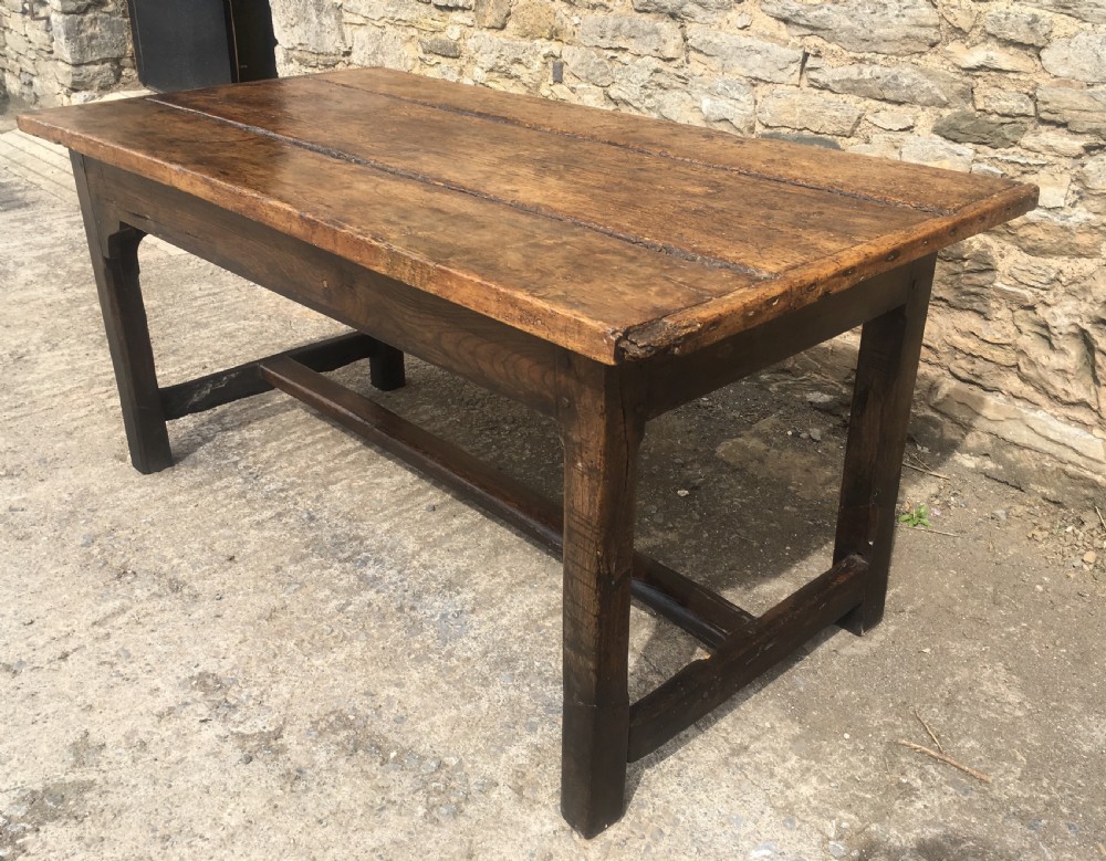 Antique 18th Century Welsh Farmhouse Dining Table  View IV