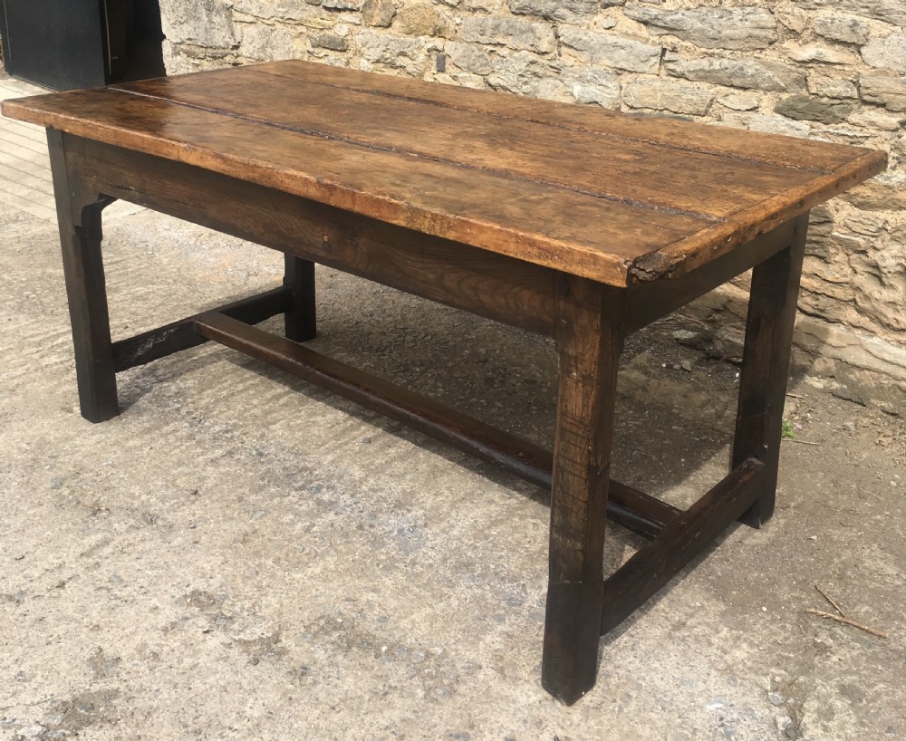 Antique 18th Century Welsh Farmhouse Dining Table  View VI