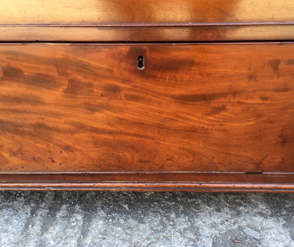 Antique Victorian Mahogany Linen Press View XVI