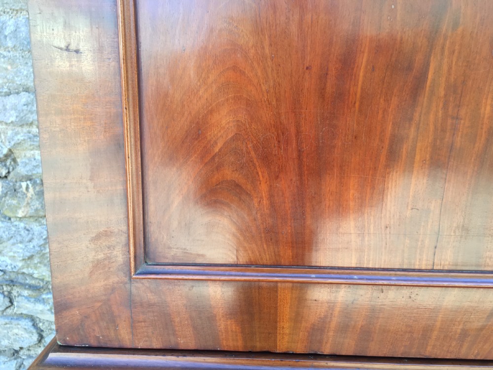 Antique Victorian Mahogany Linen Press View XVIII