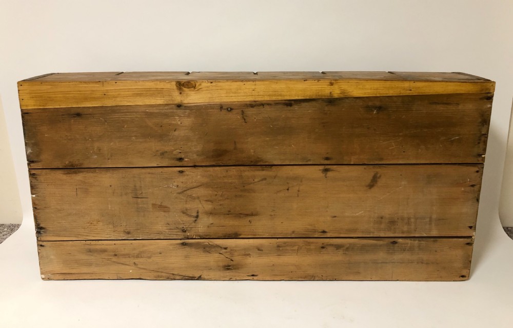 Antique Pine Bank of Drawers View IX