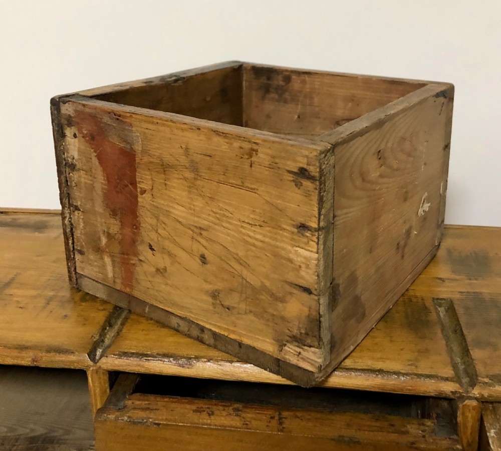 Antique Pine Bank of Drawers View XI