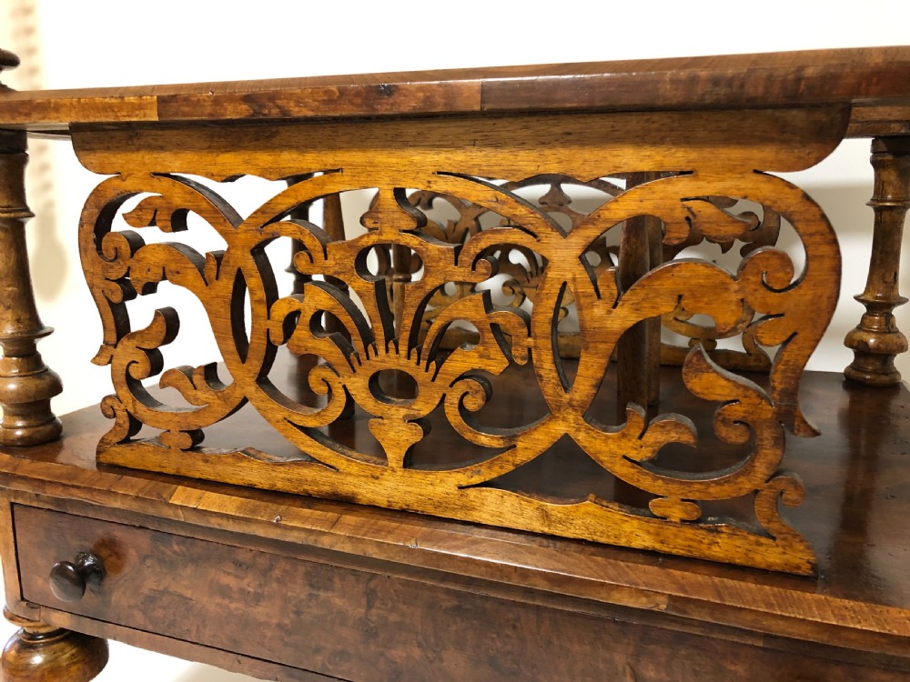 Victorian Walnut Canterbury View IV