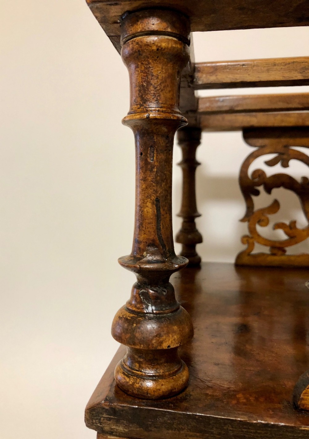Victorian Walnut Canterbury View VI