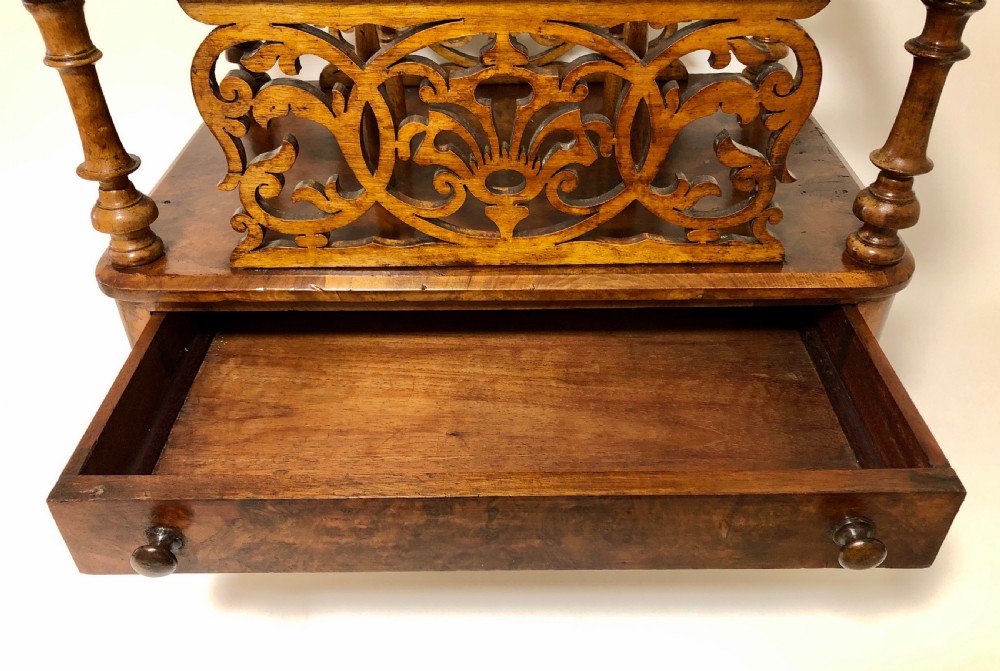 Victorian Walnut Canterbury View XI