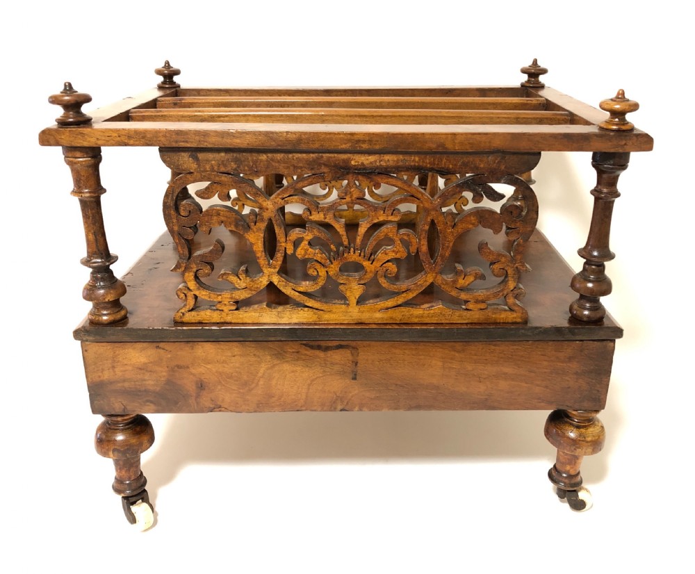Victorian Walnut Canterbury View XIII