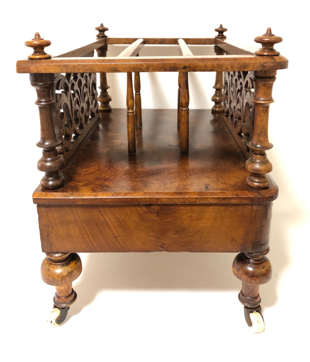 Victorian Walnut Canterbury View XIV
