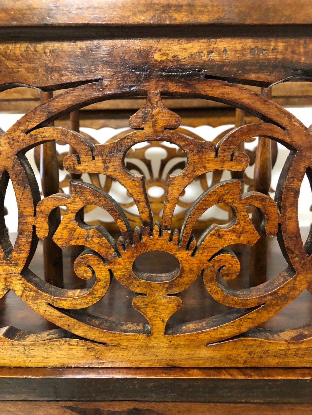 Victorian Walnut Canterbury View XV