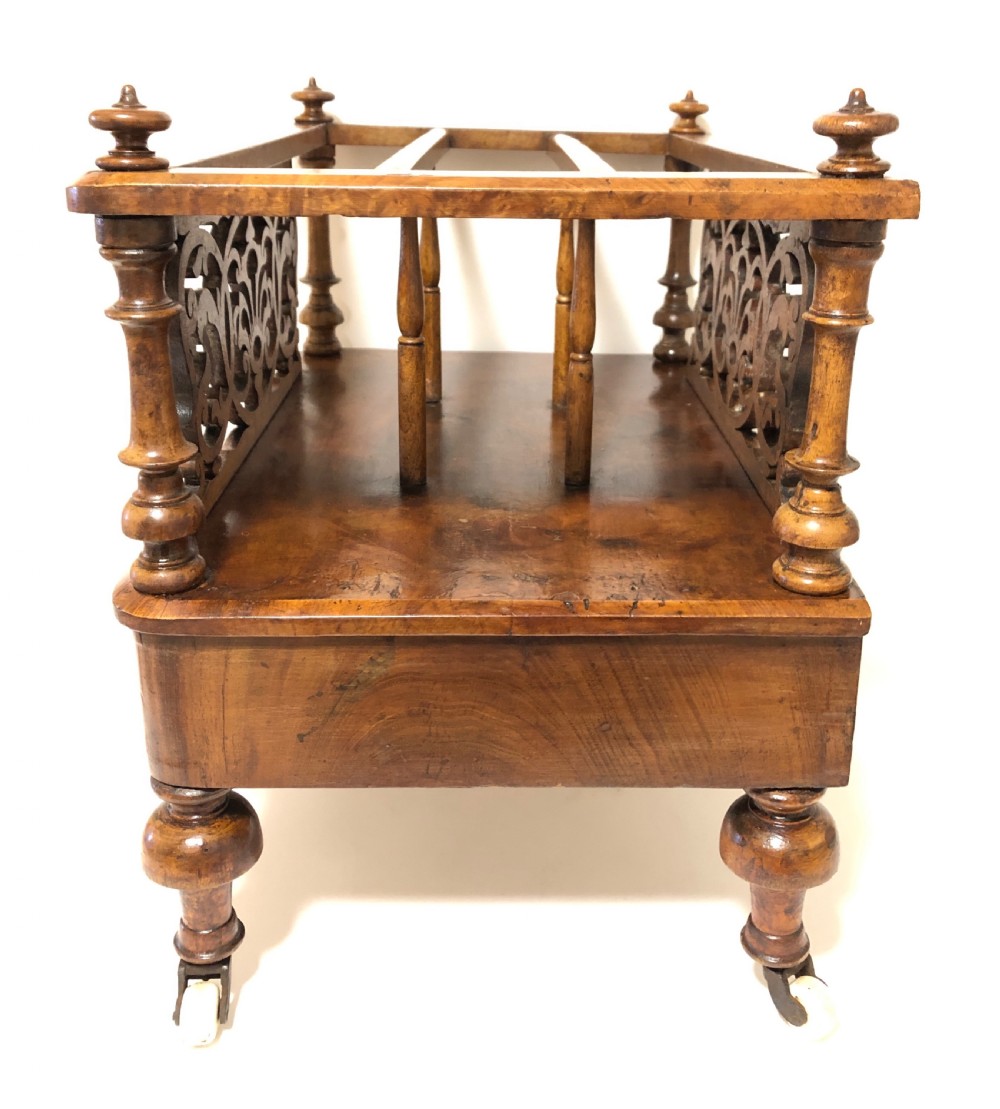 Victorian Walnut Canterbury View XVIII