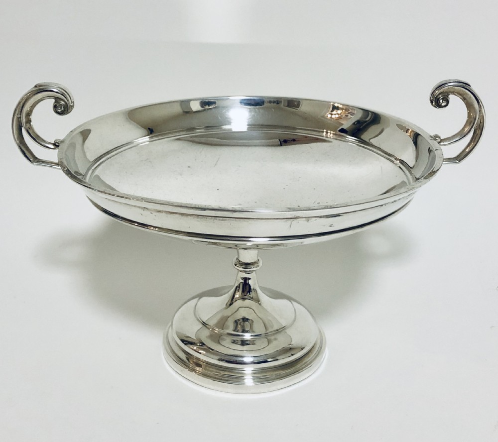 Antique Solid Sterling Silver Tazza Comport